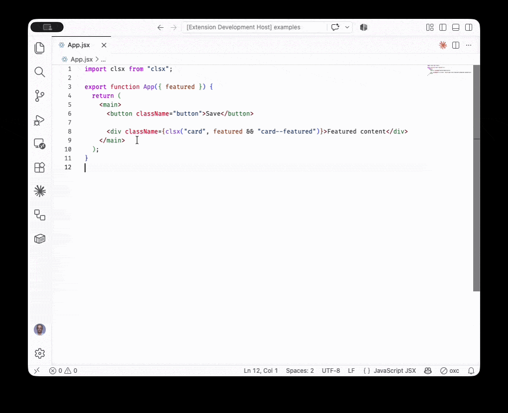 hover demo
