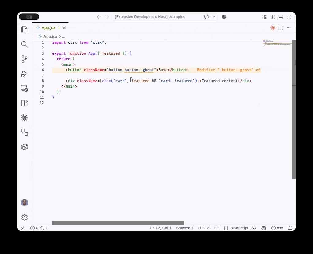 quick fix demo